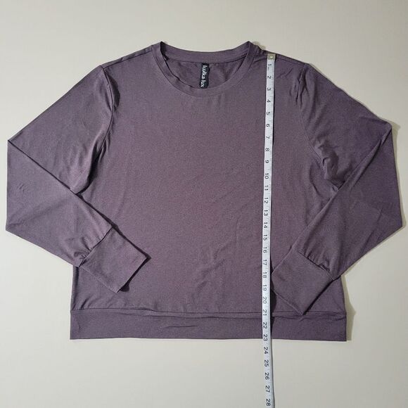 Lukka Lux® Women's Polyester Crewneck Long Sleeve Pullover Top - Picture 6 of 13